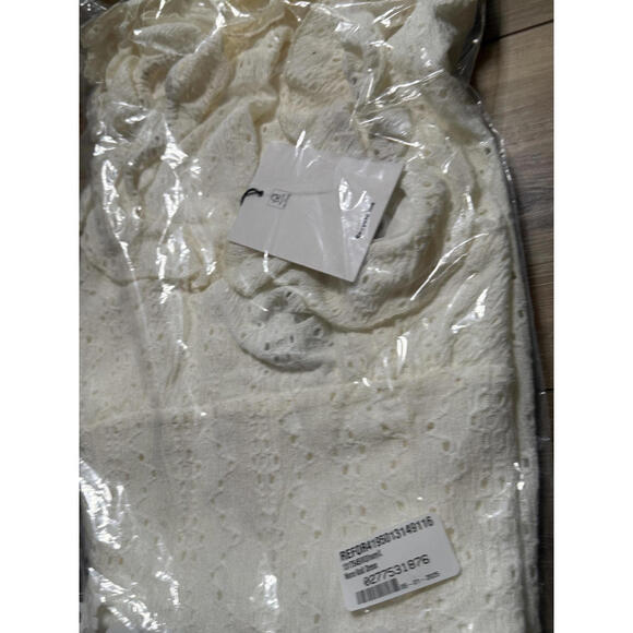 NWT! Reformation Nora Knit Dress in Ivory Size Large - Picture 3 of 6